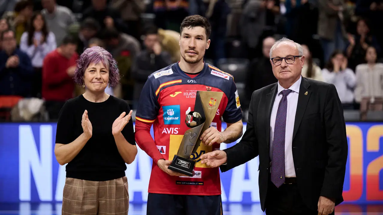 Torneo Internacional de Espa&ntilde;a de Balonmano en el que los Hispanos se han enfrentado a Portugal. PABLO LASAOSA