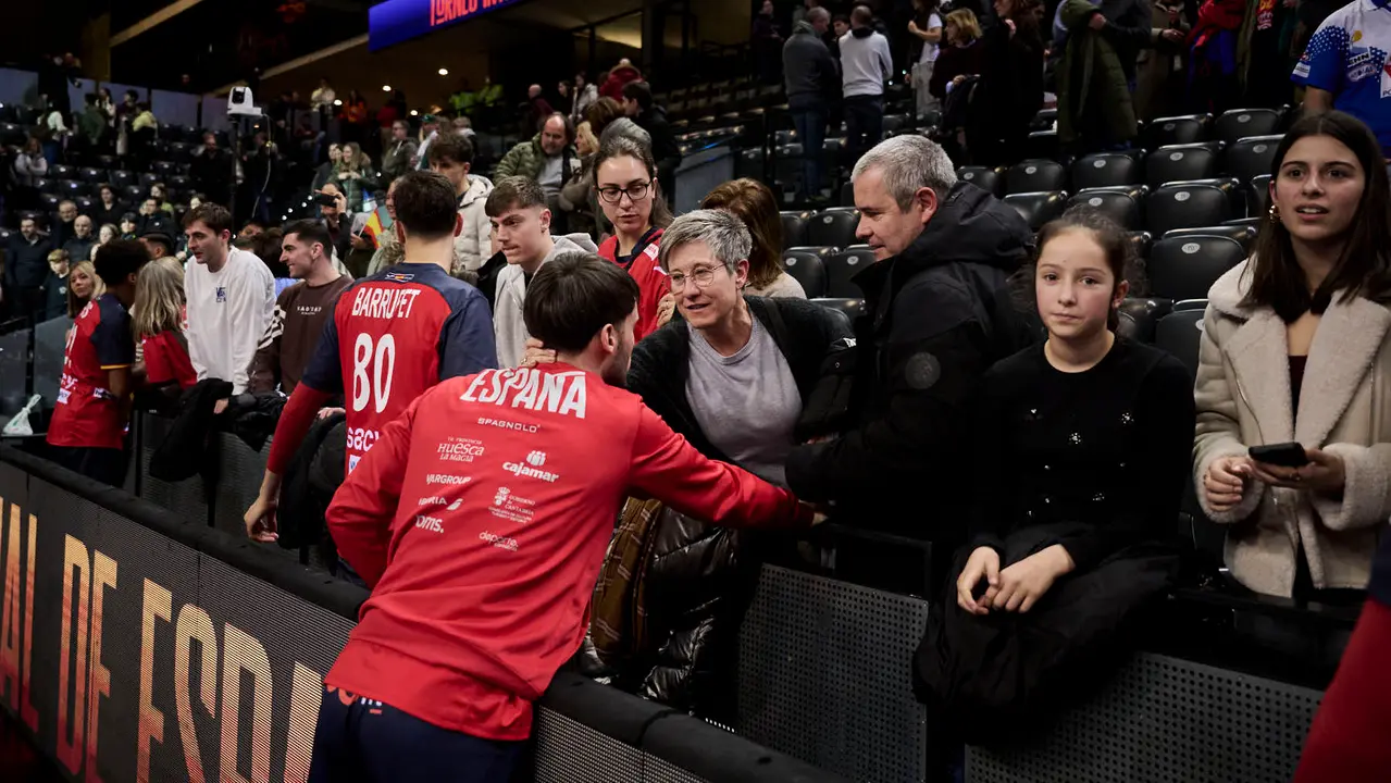 Torneo Internacional de Espa&ntilde;a de Balonmano en el que los Hispanos se han enfrentado a Portugal. PABLO LASAOSA