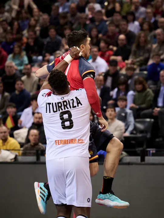Torneo Internacional de Espa&ntilde;a de Balonmano en el que los Hispanos se han enfrentado a Portugal. PABLO LASAOSA