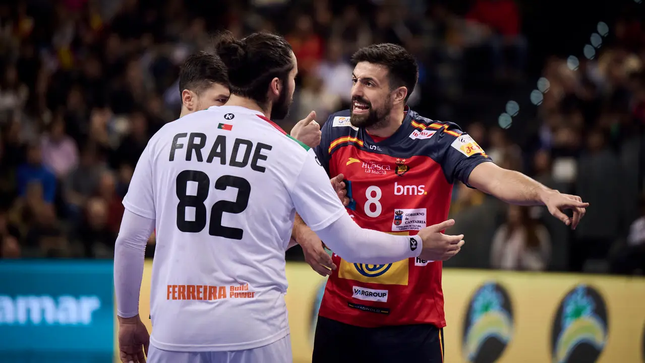 Torneo Internacional de Espa&ntilde;a de Balonmano en el que los Hispanos se han enfrentado a Portugal. PABLO LASAOSA