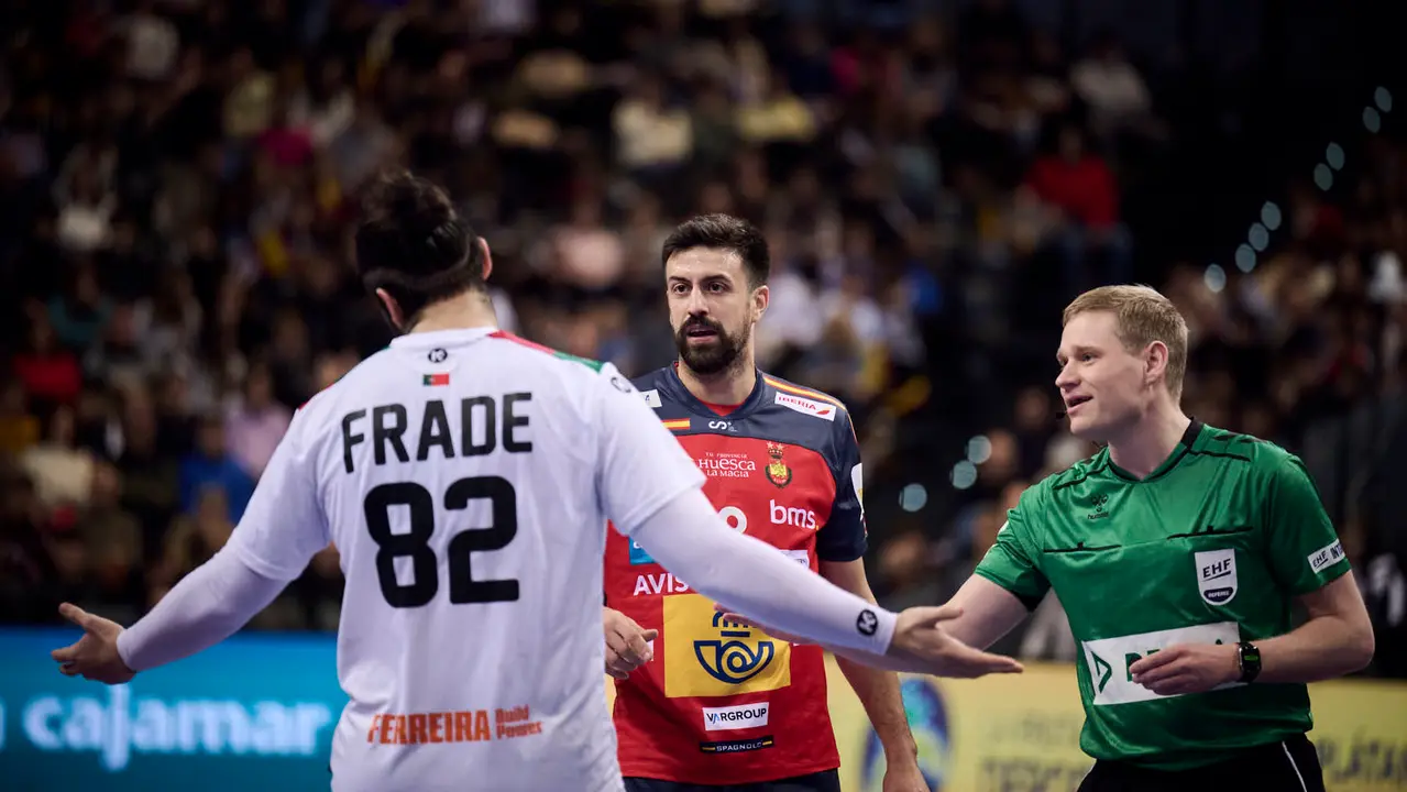 Torneo Internacional de Espa&ntilde;a de Balonmano en el que los Hispanos se han enfrentado a Portugal. PABLO LASAOSA