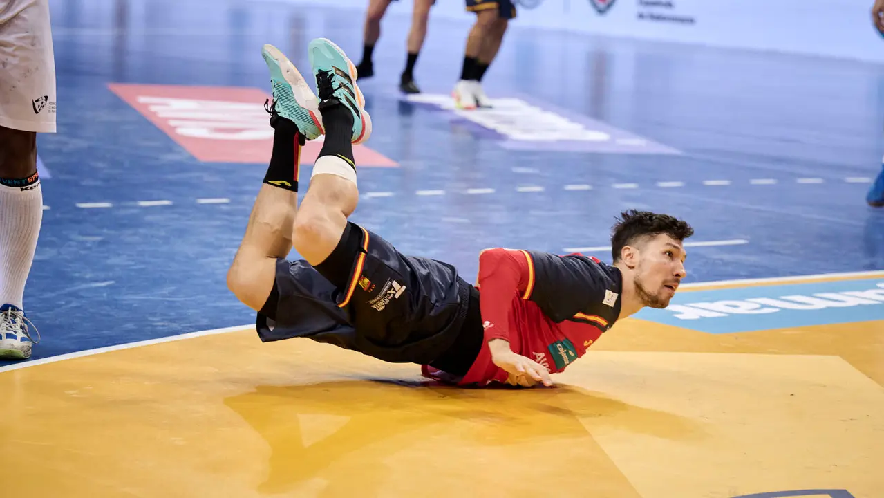 Torneo Internacional de Espa&ntilde;a de Balonmano en el que los Hispanos se han enfrentado a Portugal. PABLO LASAOSA