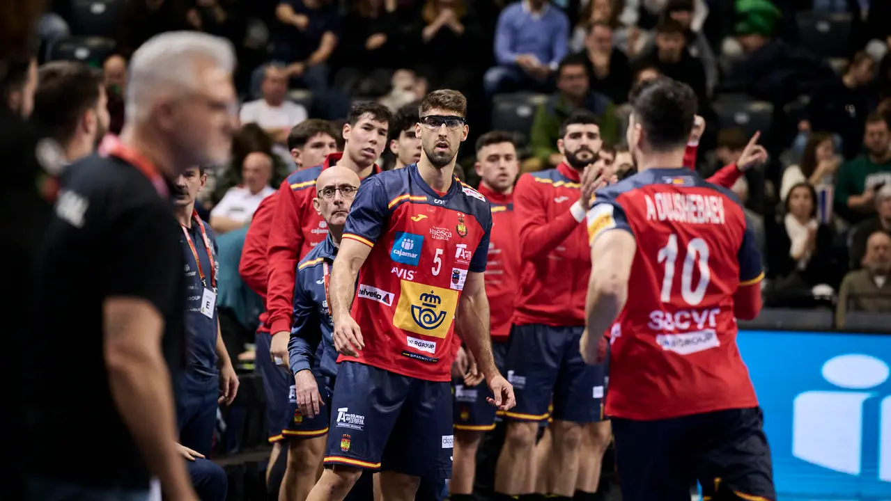 Torneo Internacional de Espa&ntilde;a de Balonmano en el que los Hispanos se han enfrentado a Portugal. PABLO LASAOSA