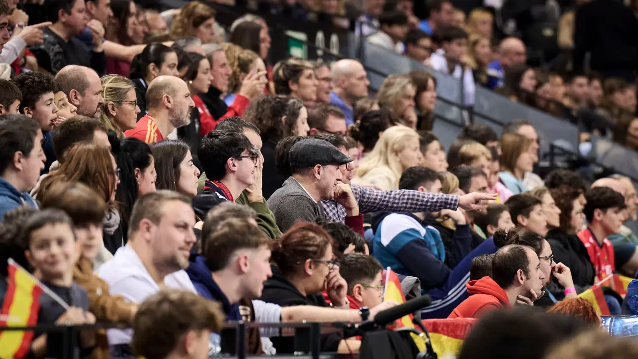 Torneo Internacional de Espa&ntilde;a de Balonmano en el que los Hispanos se han enfrentado a Portugal. PABLO LASAOSA