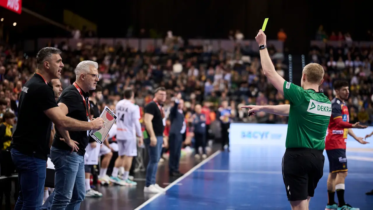 Torneo Internacional de Espa&ntilde;a de Balonmano en el que los Hispanos se han enfrentado a Portugal. PABLO LASAOSA