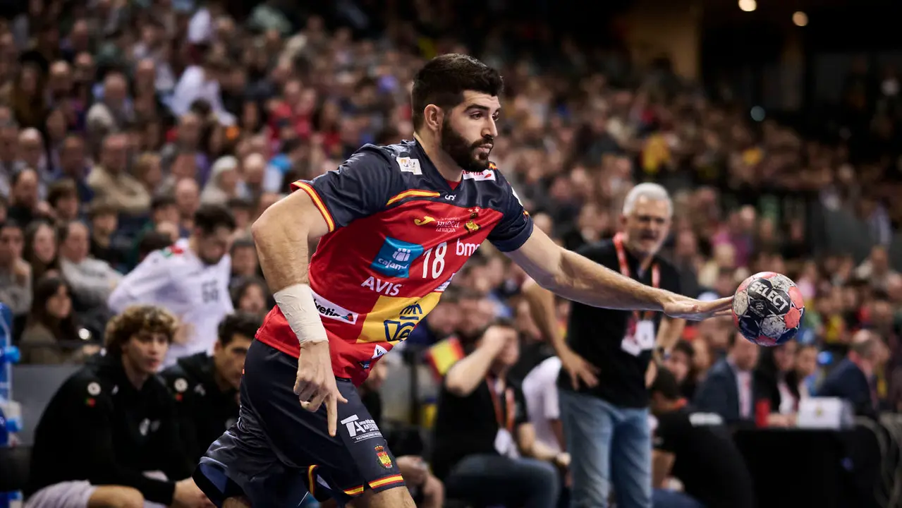 Torneo Internacional de Espa&ntilde;a de Balonmano en el que los Hispanos se han enfrentado a Portugal. PABLO LASAOSA