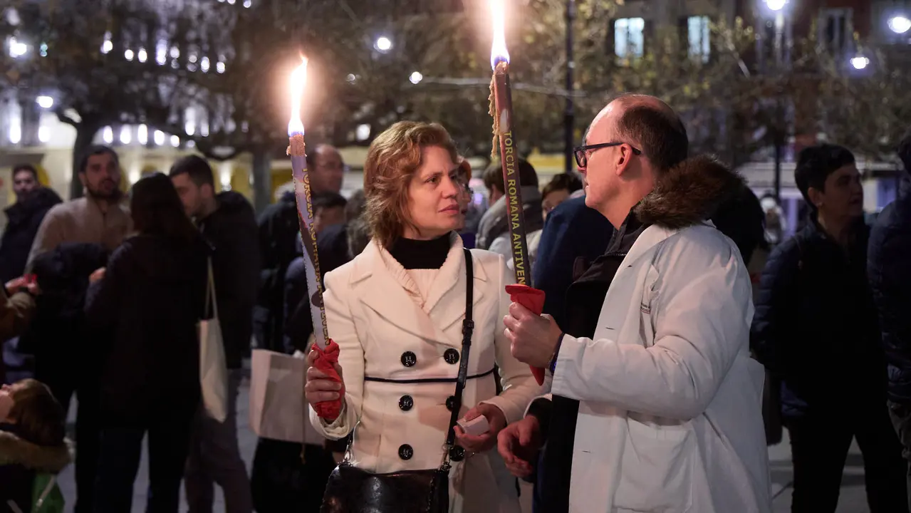 Manifestaci&oacute;n de apoyo al colectivo m&eacute;dico convocada por el Sindicato M&eacute;dico de Navarra (SMN) y el Colegio Oficial de M&eacute;dicos de Navarra. I&Ntilde;IGO ALZUGARAY