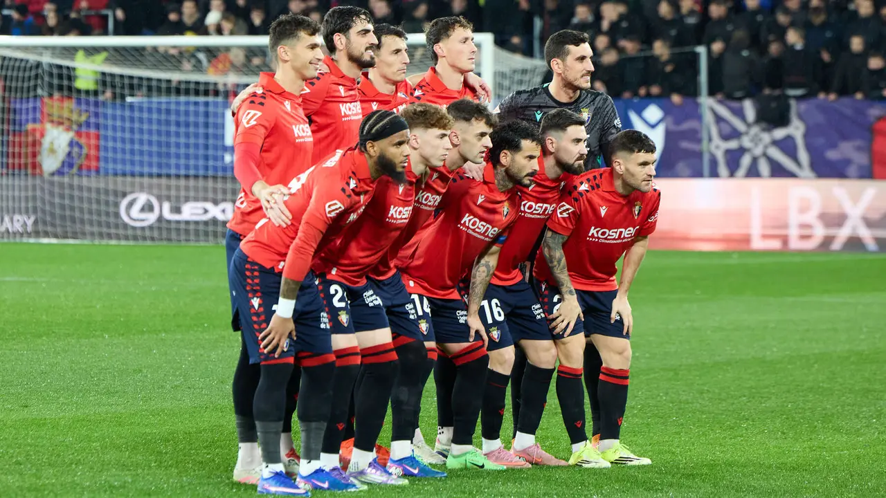 Partido de La Liga EA Sports entre CA Osasuna y Real Oviedo disputado en el estadio de El Sadar en Pamplona. I&Ntilde;IGO ALZUGARAY