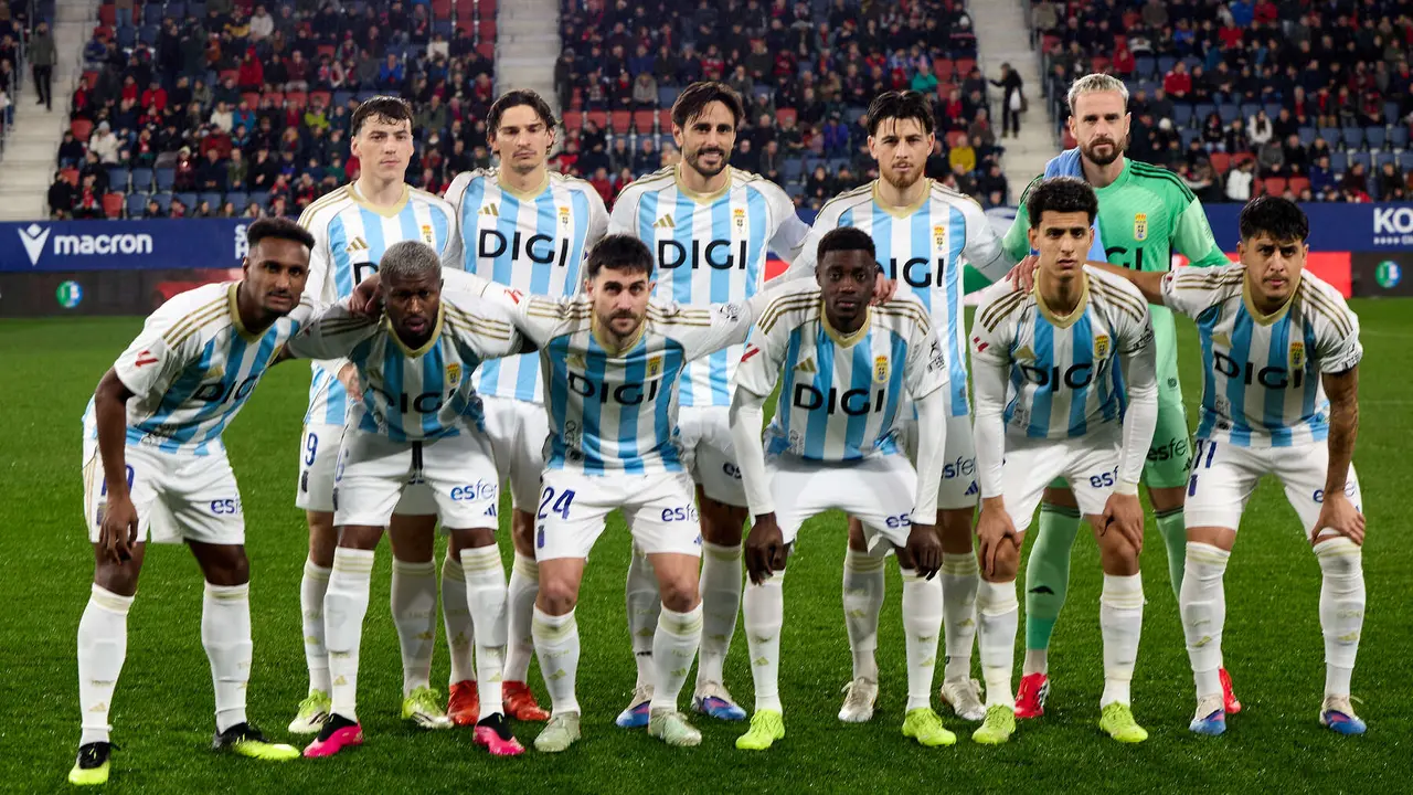 Partido de La Liga EA Sports entre CA Osasuna y Real Oviedo disputado en el estadio de El Sadar en Pamplona. I&Ntilde;IGO ALZUGARAY
