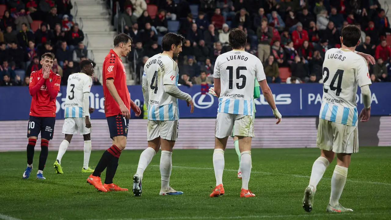 Partido de La Liga EA Sports entre CA Osasuna y Real Oviedo disputado en el estadio de El Sadar en Pamplona. I&Ntilde;IGO ALZUGARAY