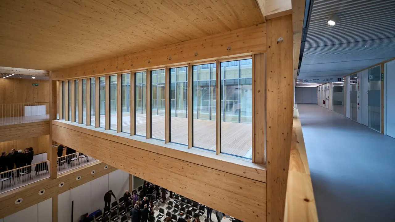 Inauguraci&oacute;n del nuevo edificio de la Facultad de Ciencias de la Salud de la UPNA. PABLO LASAOSA
