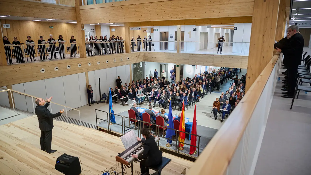 Inauguraci&oacute;n del nuevo edificio de la Facultad de Ciencias de la Salud de la UPNA. PABLO LASAOSA