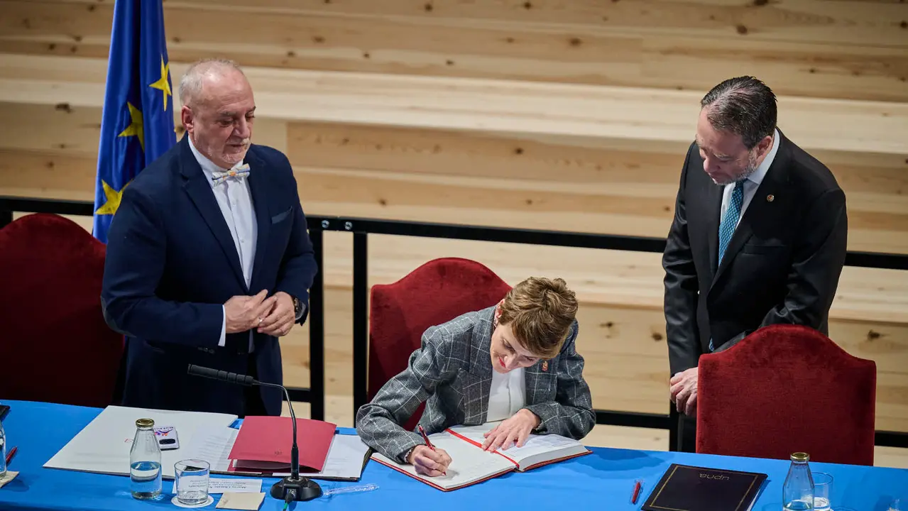 Inauguraci&oacute;n del nuevo edificio de la Facultad de Ciencias de la Salud de la UPNA. PABLO LASAOSA