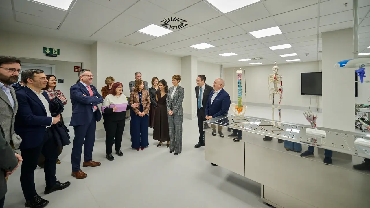 Inauguraci&oacute;n del nuevo edificio de la Facultad de Ciencias de la Salud de la UPNA. PABLO LASAOSA