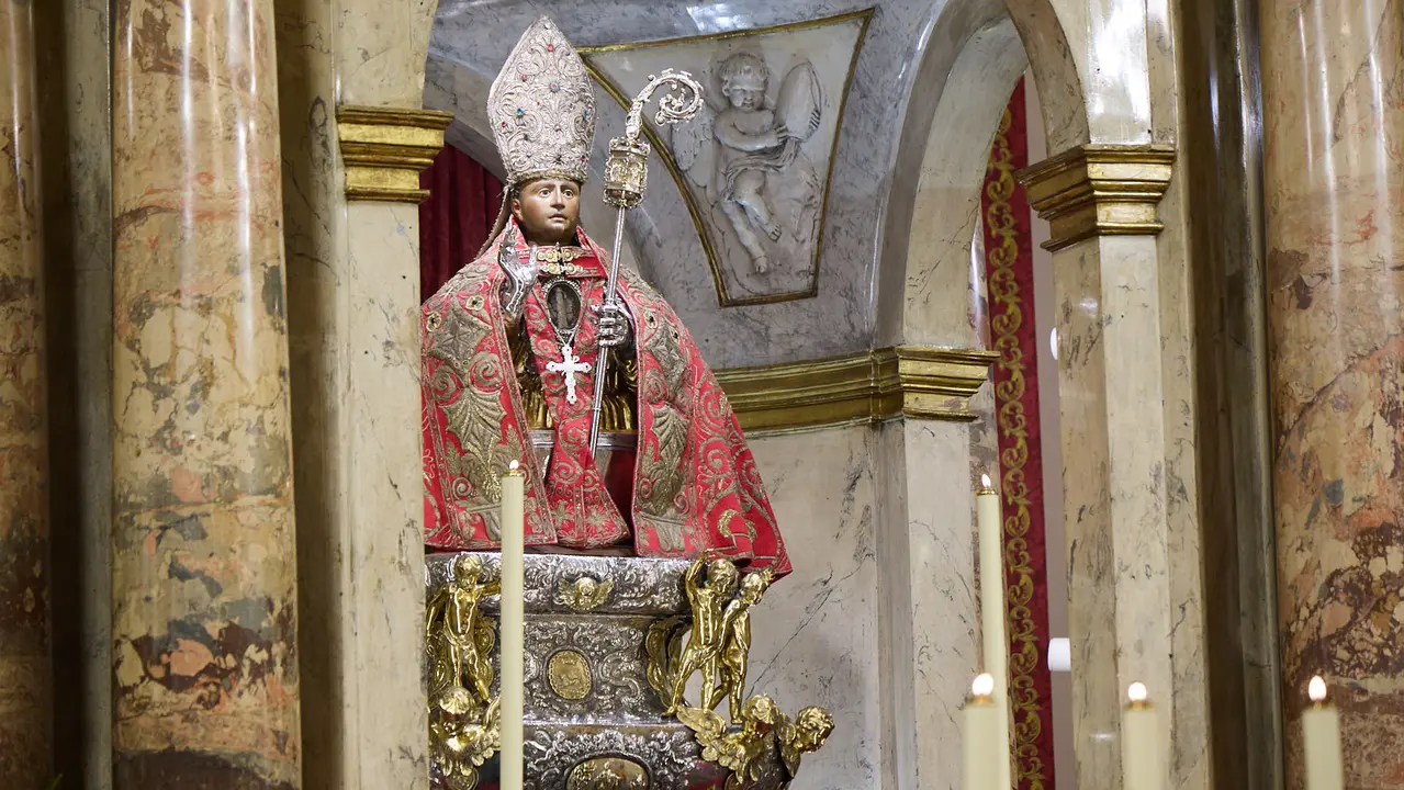Misa correspondiente al segundo pelda&ntilde;o de la escalera de San Ferm&iacute;n 2026. I&Ntilde;IGO ALZUGARAY