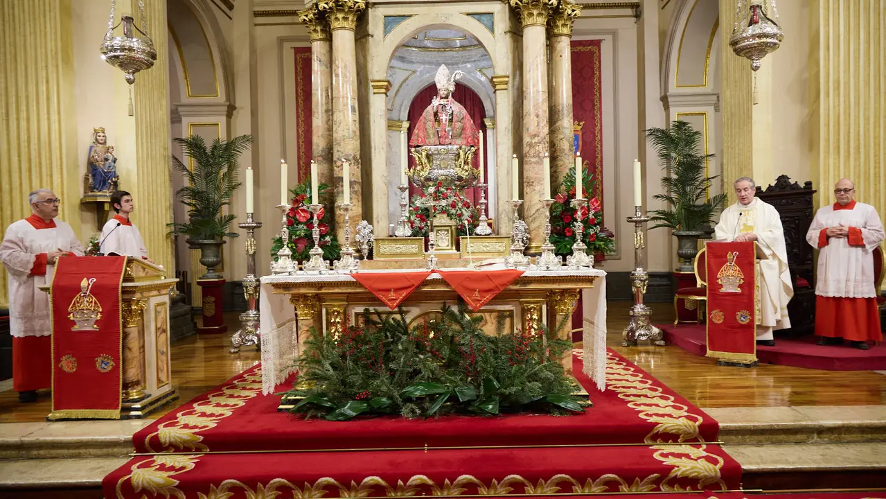 Misa correspondiente al segundo pelda&ntilde;o de la escalera de San Ferm&iacute;n 2026. I&Ntilde;IGO ALZUGARAY