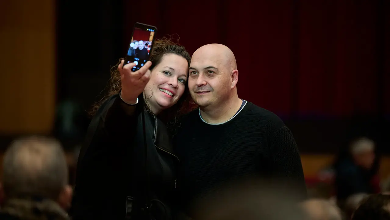 Medina Azahara celebra un concierto en Baluarte durante su gira 2026. PABLO LASAOSA