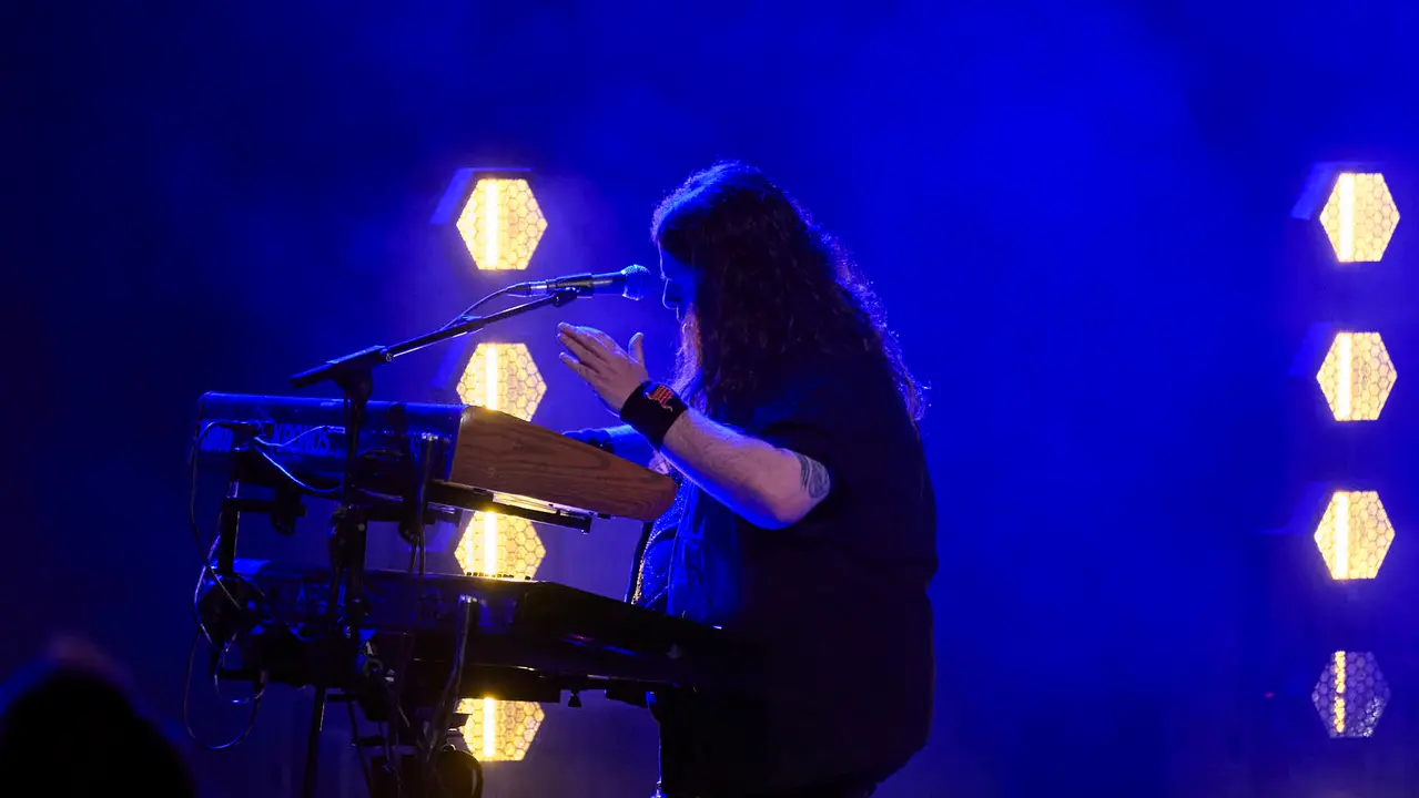 Medina Azahara celebra un concierto en Baluarte durante su gira 2026. PABLO LASAOSA