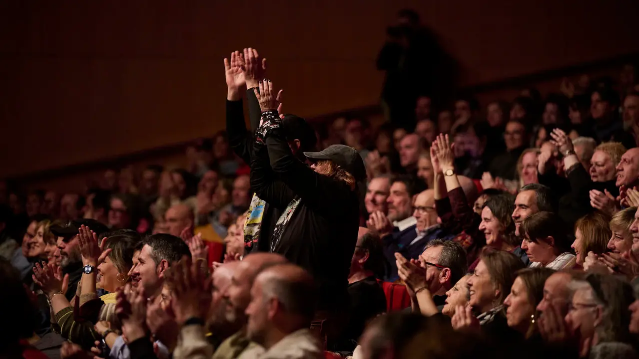 Medina Azahara celebra un concierto en Baluarte durante su gira 2026. PABLO LASAOSA
