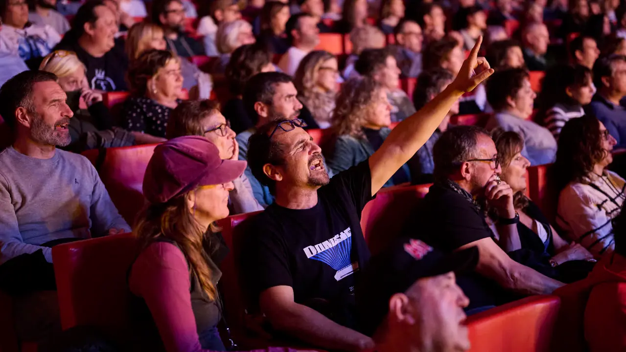Medina Azahara celebra un concierto en Baluarte durante su gira 2026. PABLO LASAOSA