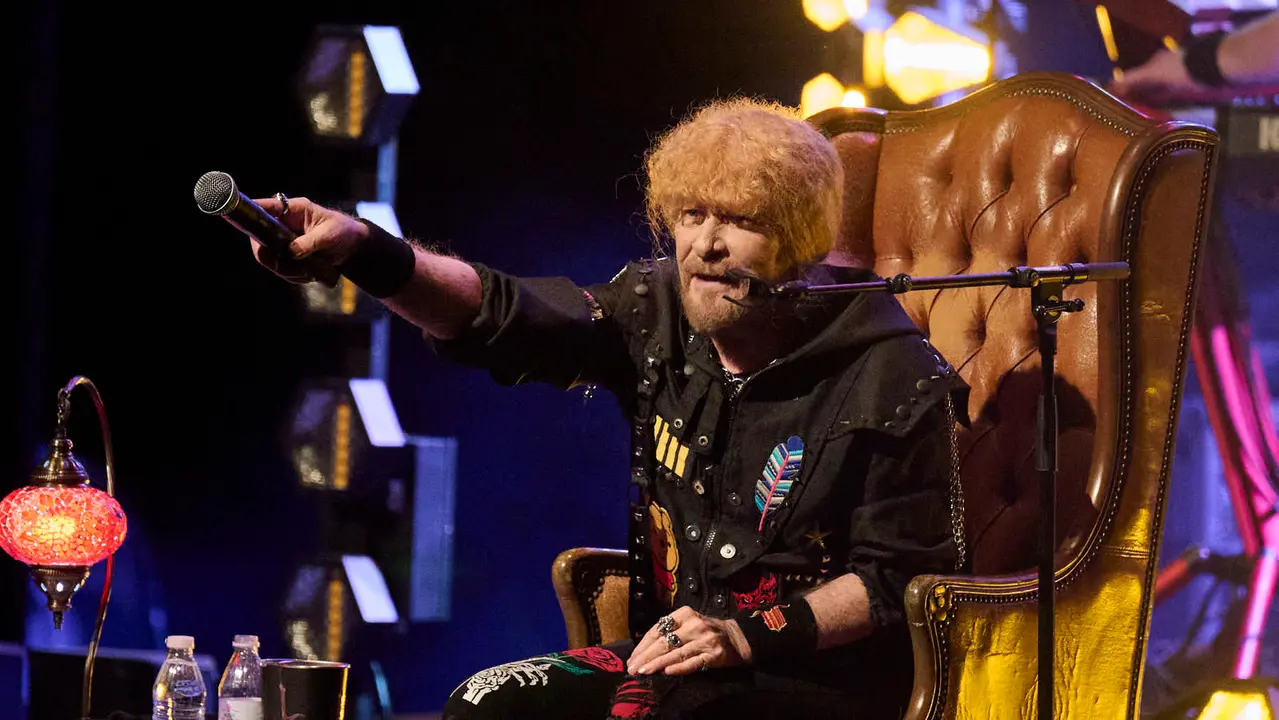 Medina Azahara celebra un concierto en Baluarte durante su gira 2026. PABLO LASAOSA