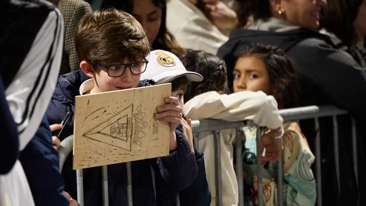 Llegada de la plantilla del Real Madrid al aeropuerto de Noain para jugar ma&ntilde;ana contra Osasuna en el estadio de El Sadar. I&Ntilde;IGO ALZUGARAY