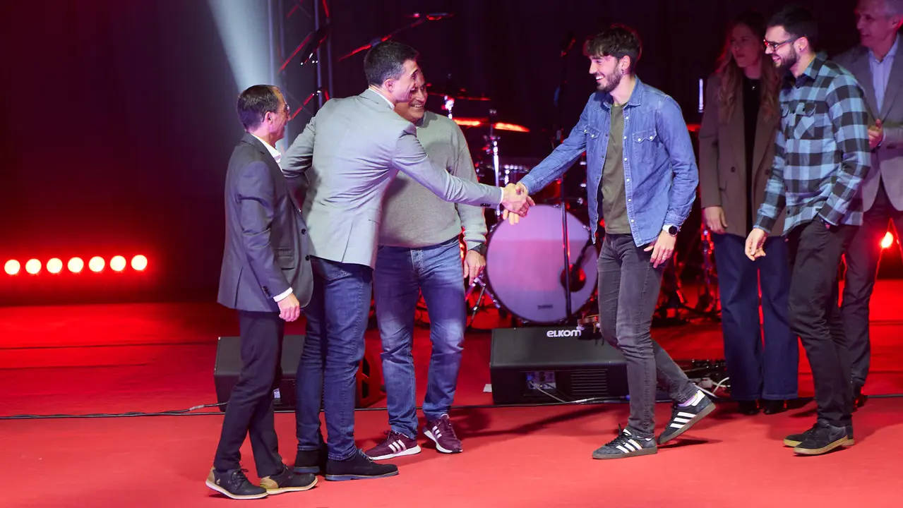 Gala del Deporte 2025, en la que se entregan los galardones a deportistas, equipos y entidades de Navarra m&aacute;s destacados el pasado a&ntilde;o. I&Ntilde;IGO ALZUGARAY