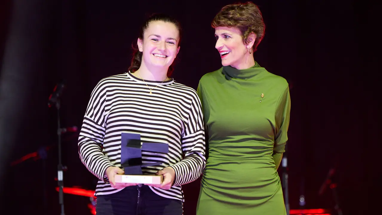 Gala del Deporte 2025, en la que se entregan los galardones a deportistas, equipos y entidades de Navarra m&aacute;s destacados el pasado a&ntilde;o. I&Ntilde;IGO ALZUGARAY