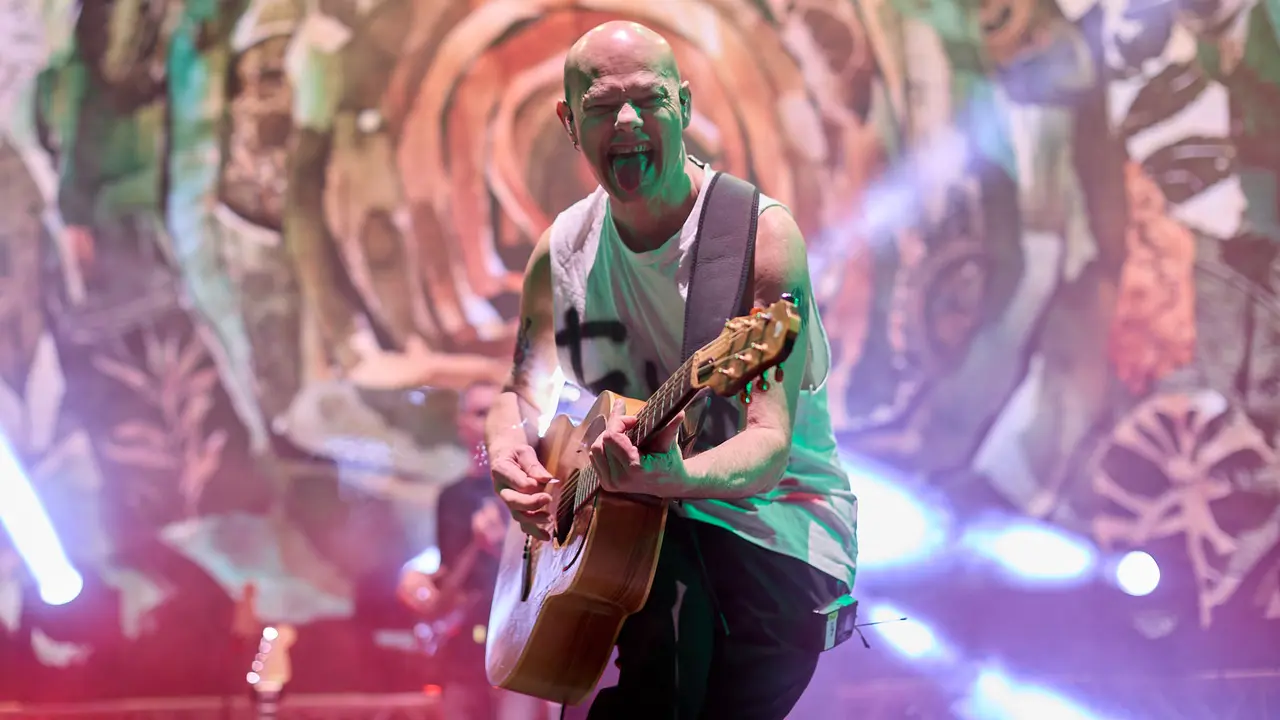 Concierto de Celtas Cortos dentro de su gira "40 a&ntilde;os Contando Cuentos" en el pabell&oacute;n Navarra Arena de Pamplona. I&Ntilde;IGO ALZUGARAY