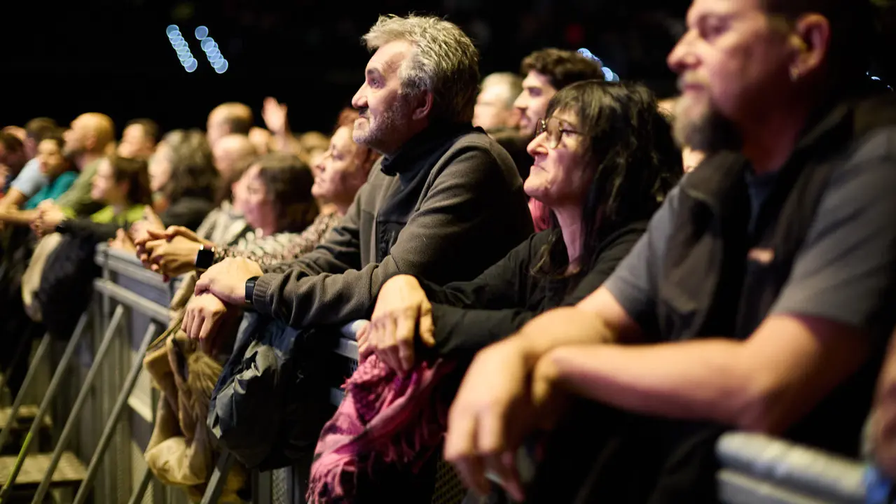 Concierto de Celtas Cortos dentro de su gira "40 a&ntilde;os Contando Cuentos" en el pabell&oacute;n Navarra Arena de Pamplona. I&Ntilde;IGO ALZUGARAY