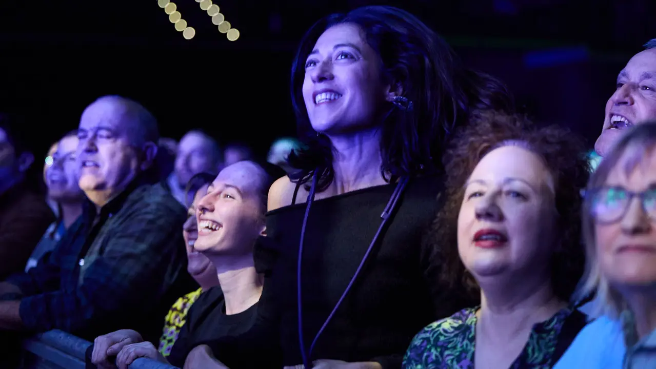 Concierto de Celtas Cortos dentro de su gira "40 a&ntilde;os Contando Cuentos" en el pabell&oacute;n Navarra Arena de Pamplona. I&Ntilde;IGO ALZUGARAY