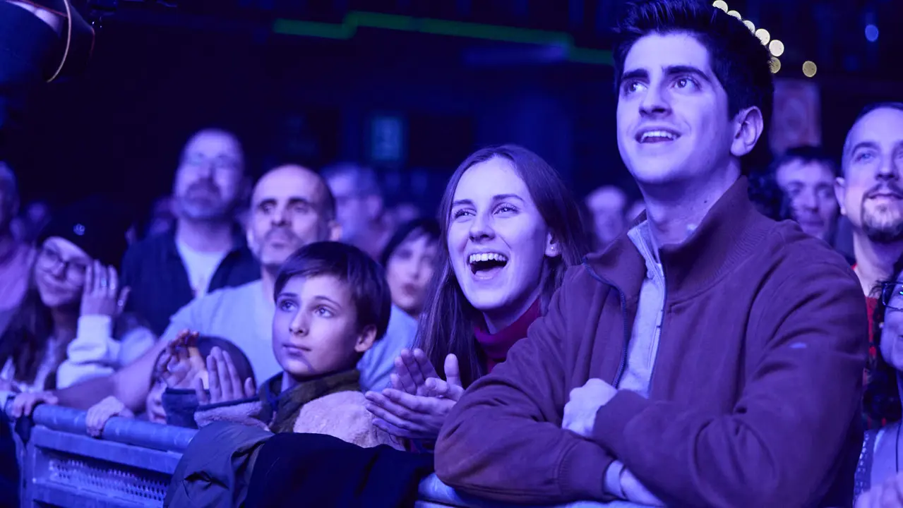 Concierto de Celtas Cortos dentro de su gira "40 a&ntilde;os Contando Cuentos" en el pabell&oacute;n Navarra Arena de Pamplona. I&Ntilde;IGO ALZUGARAY