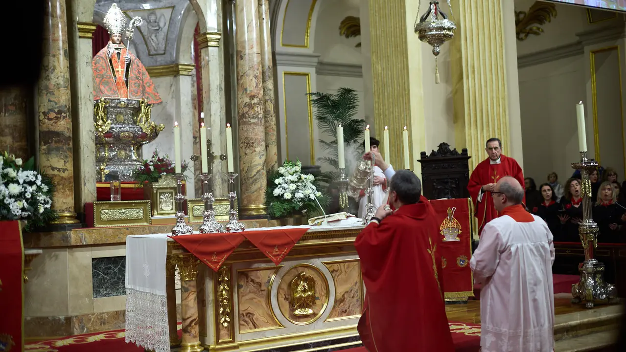 Misa correspondiente al tercer pelda&ntilde;o de la escalera de San Ferm&iacute;n 2026. I&Ntilde;IGO ALZUGARAY