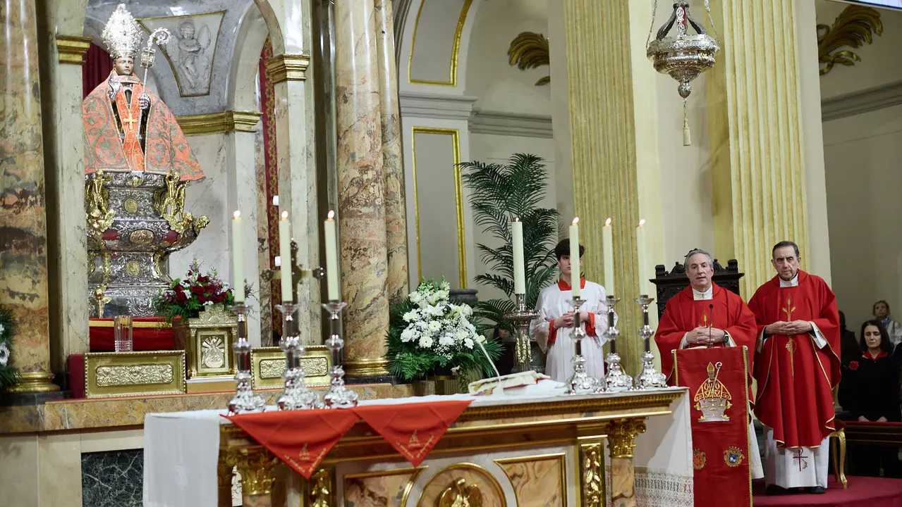 Misa correspondiente al tercer pelda&ntilde;o de la escalera de San Ferm&iacute;n 2026. I&Ntilde;IGO ALZUGARAY