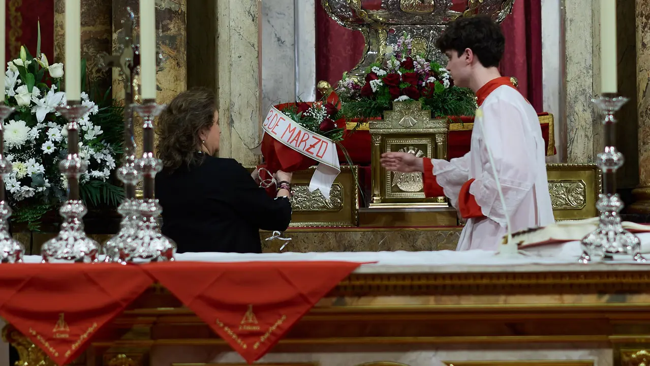 Misa correspondiente al tercer pelda&ntilde;o de la escalera de San Ferm&iacute;n 2026. I&Ntilde;IGO ALZUGARAY