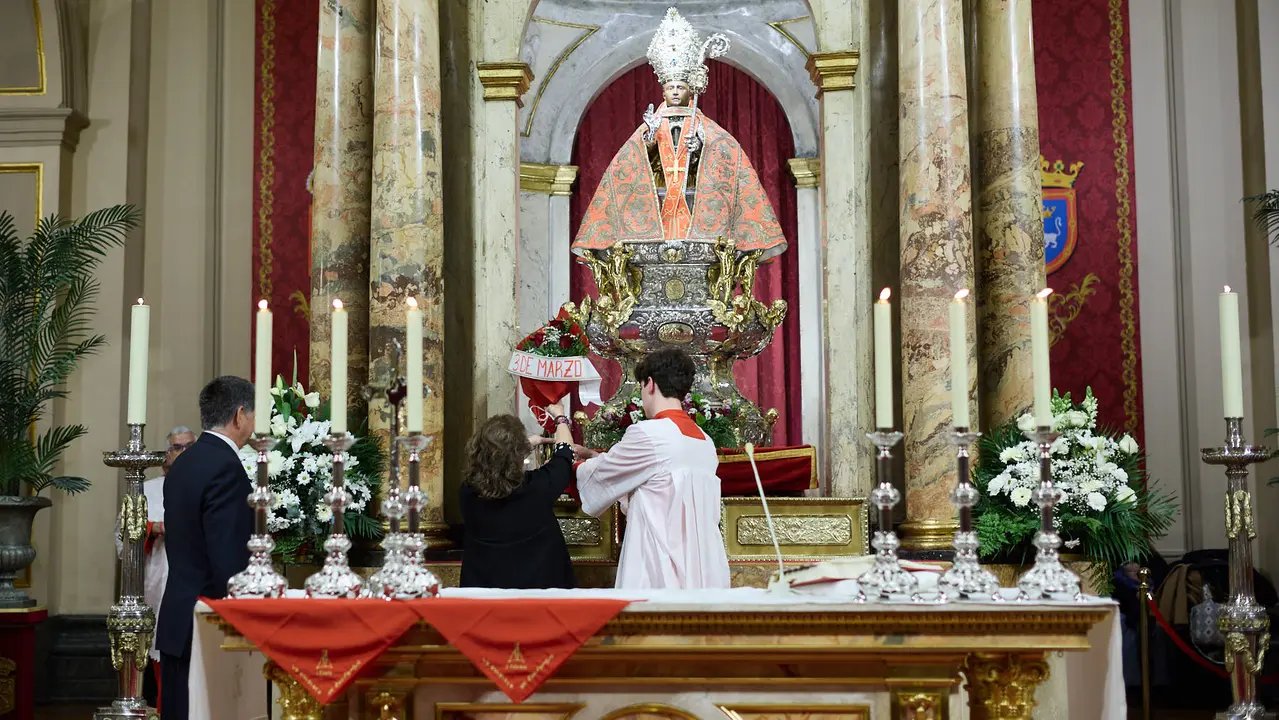 Misa correspondiente al tercer pelda&ntilde;o de la escalera de San Ferm&iacute;n 2026. I&Ntilde;IGO ALZUGARAY