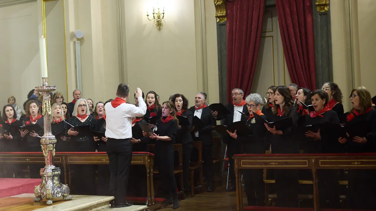 Misa correspondiente al tercer pelda&ntilde;o de la escalera de San Ferm&iacute;n 2026. I&Ntilde;IGO ALZUGARAY