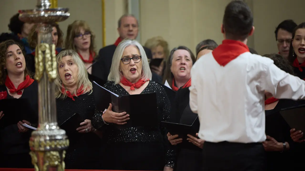 Misa correspondiente al tercer pelda&ntilde;o de la escalera de San Ferm&iacute;n 2026. I&Ntilde;IGO ALZUGARAY