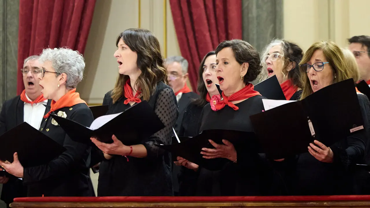 Misa correspondiente al tercer pelda&ntilde;o de la escalera de San Ferm&iacute;n 2026. I&Ntilde;IGO ALZUGARAY