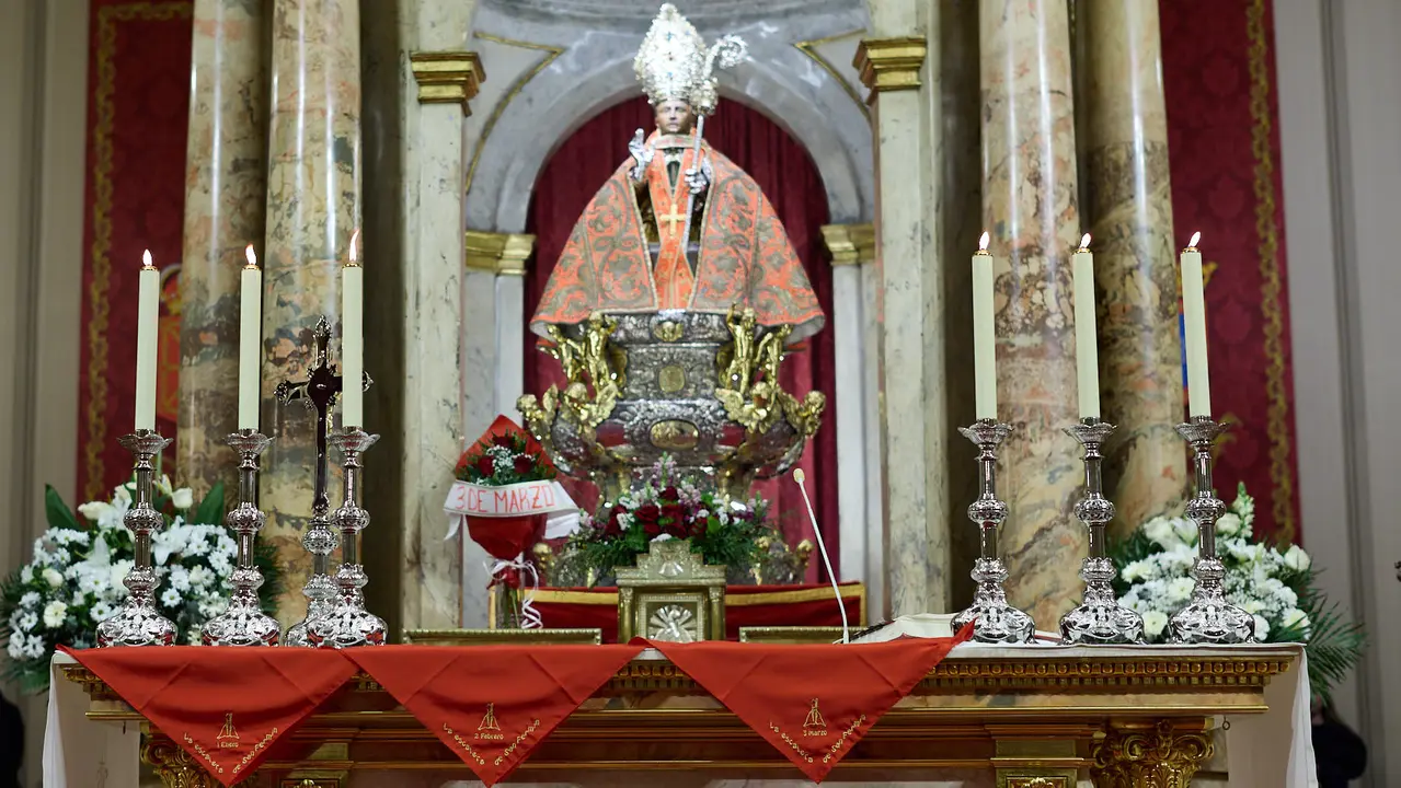 Misa correspondiente al tercer pelda&ntilde;o de la escalera de San Ferm&iacute;n 2026. I&Ntilde;IGO ALZUGARAY