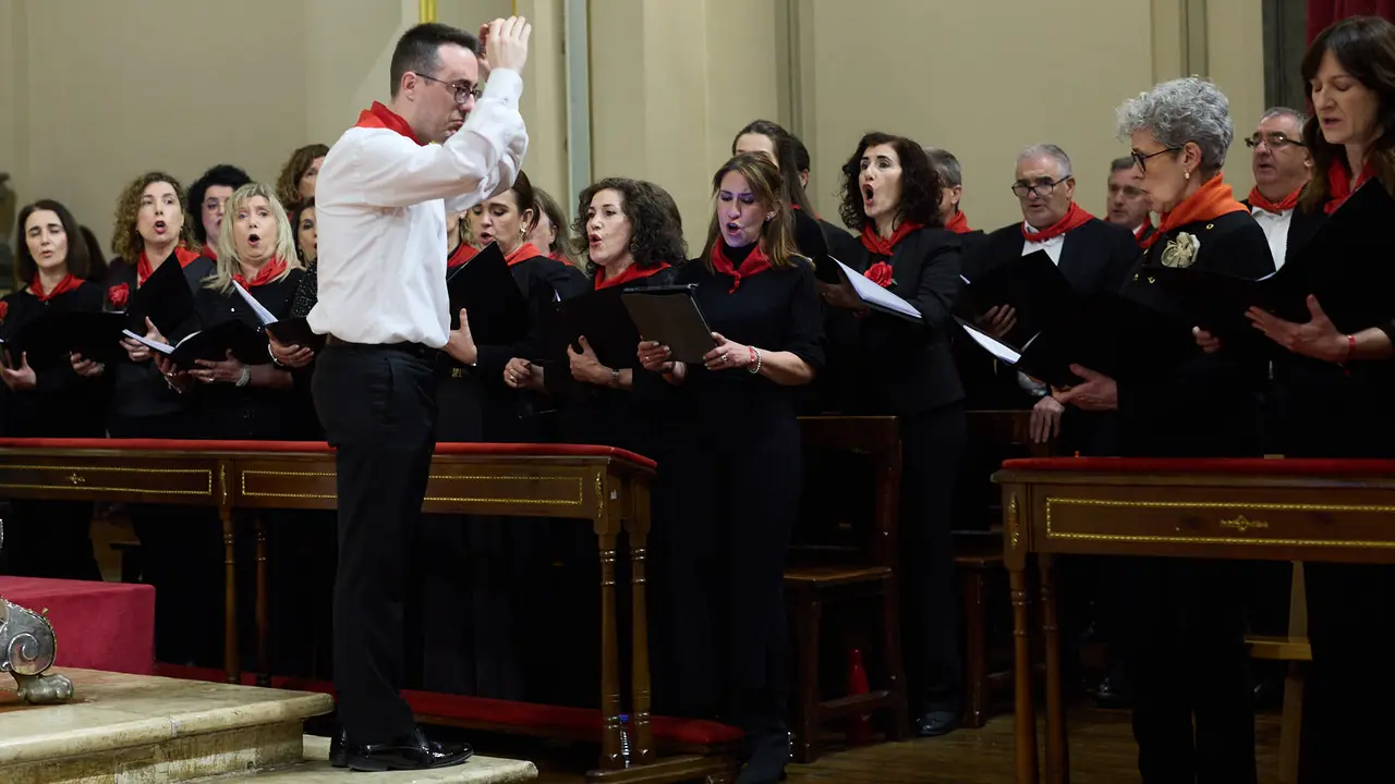 Misa correspondiente al tercer pelda&ntilde;o de la escalera de San Ferm&iacute;n 2026. I&Ntilde;IGO ALZUGARAY