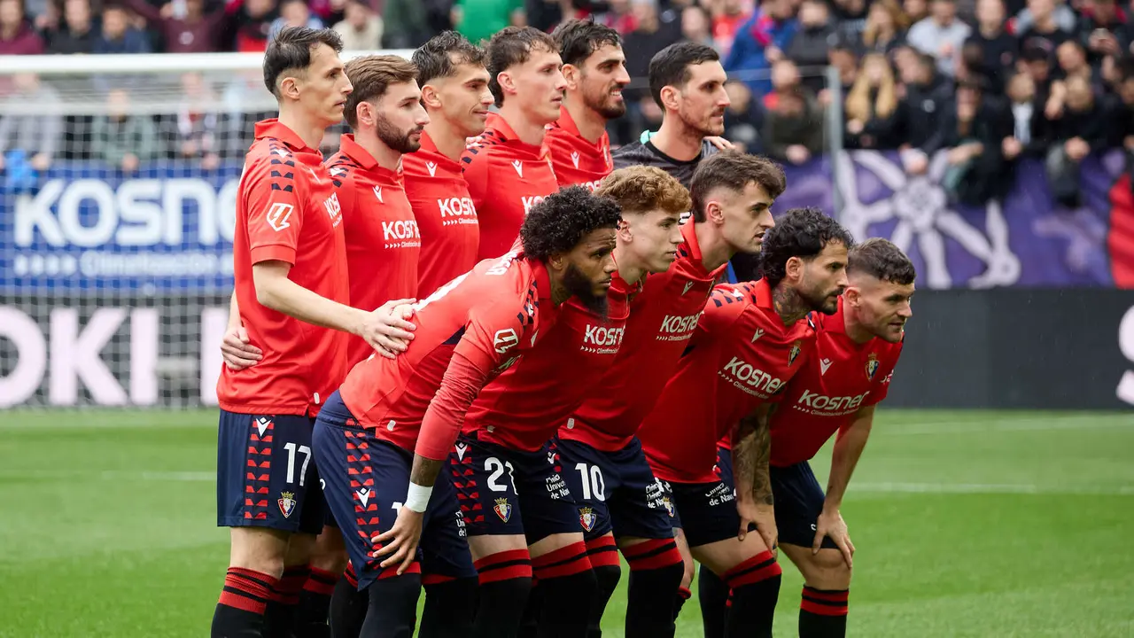 Partido de La Liga EA Sports entre CA Osasuna y RCD Mallorca disputado en el estadio de El Sadar en Pamplona. I&Ntilde;IGO ALZUGARAY