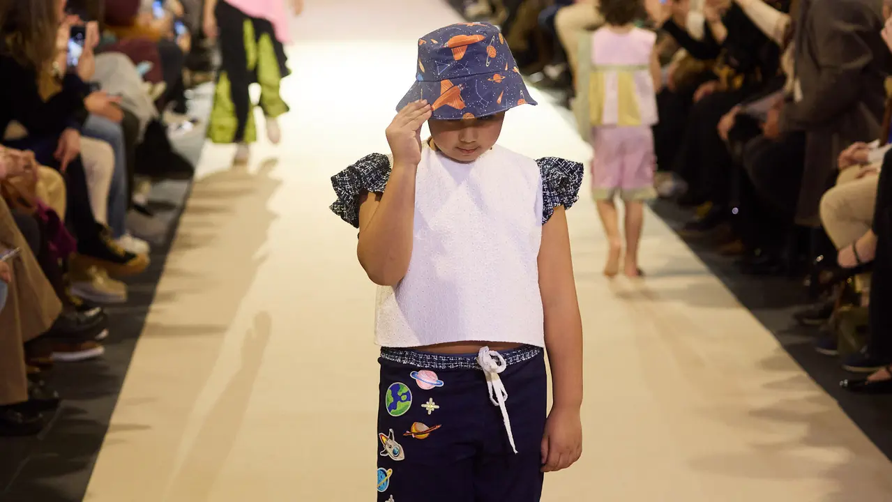 V edici&oacute;n del Fashion Creative, desfile de moda de los alumnos de Dise&ntilde;o de Moda de Creanavarra, en el pabell&oacute;n Navarra Arena de Pamplona. I&Ntilde;IGO ALZUGARAY