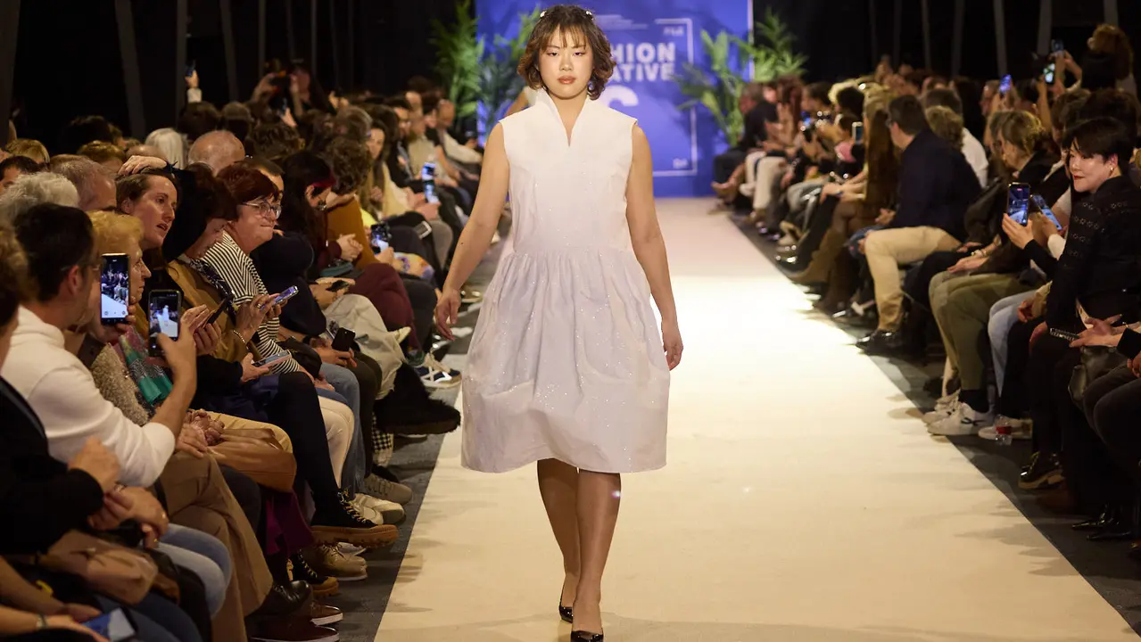 V edici&oacute;n del Fashion Creative, desfile de moda de los alumnos de Dise&ntilde;o de Moda de Creanavarra, en el pabell&oacute;n Navarra Arena de Pamplona. I&Ntilde;IGO ALZUGARAY