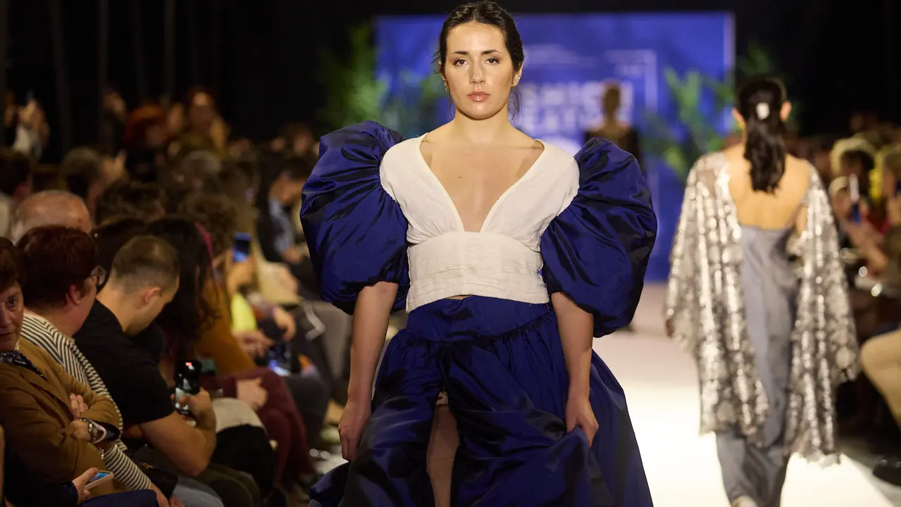 V edici&oacute;n del Fashion Creative, desfile de moda de los alumnos de Dise&ntilde;o de Moda de Creanavarra, en el pabell&oacute;n Navarra Arena de Pamplona. I&Ntilde;IGO ALZUGARAY