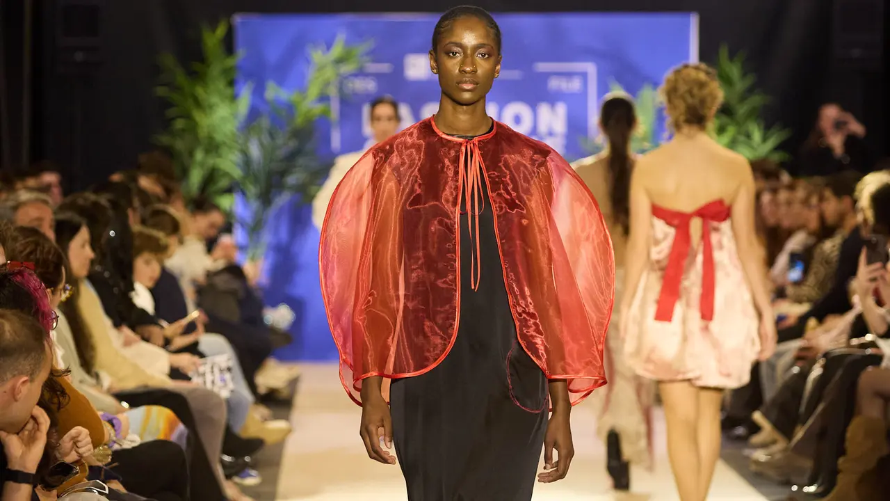 V edici&oacute;n del Fashion Creative, desfile de moda de los alumnos de Dise&ntilde;o de Moda de Creanavarra, en el pabell&oacute;n Navarra Arena de Pamplona. I&Ntilde;IGO ALZUGARAY