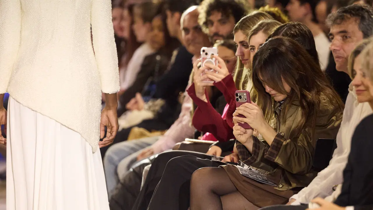 V edici&oacute;n del Fashion Creative, desfile de moda de los alumnos de Dise&ntilde;o de Moda de Creanavarra, en el pabell&oacute;n Navarra Arena de Pamplona. I&Ntilde;IGO ALZUGARAY
