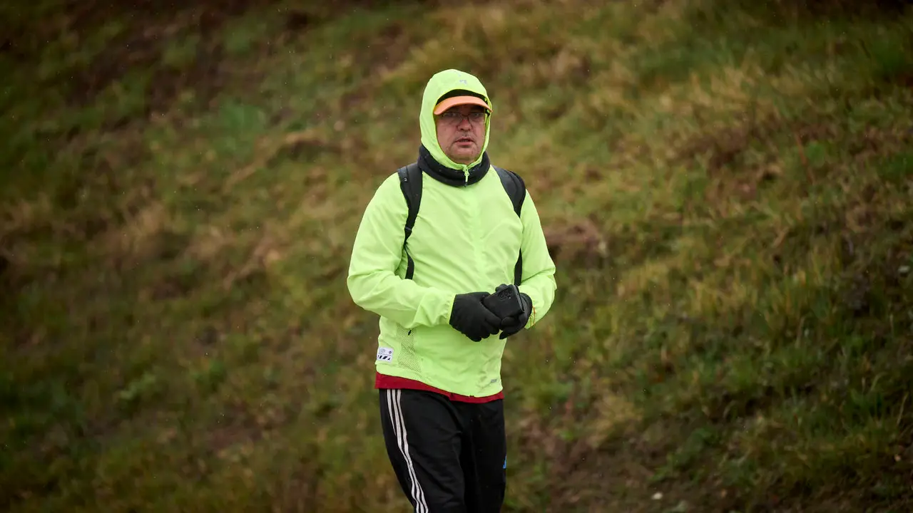 Miles de personas peregrinan a Javier durante la segunda Javierada de 2026. PABLO LASAOSA