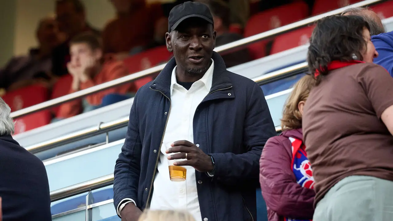 La grada del estadio de El Sadar durante el partido de La Liga EA Sports entre CA Osasuna y Girona FC disputado en Pamplona. I&Ntilde;IGO ALZUGARAY