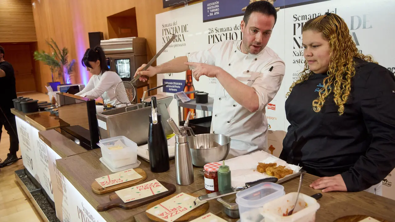 Final de la XXVI Semana del Pincho de Navarra 2026. I&Ntilde;IGO ALZUGARAY